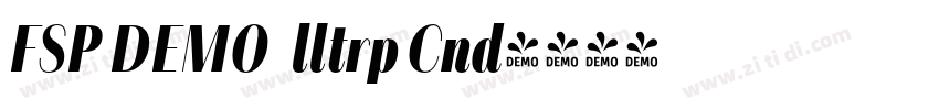 FSP DEMO   lltrp Cnd字体转换